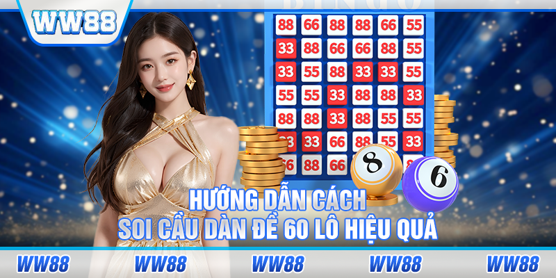 Hướng dẫn cách soi cầu dàn đề 60 lô hiệu quả